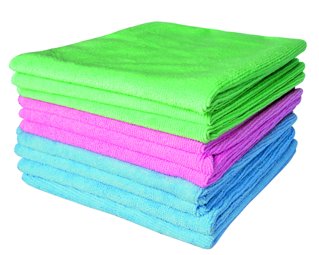 Microfibre Cloth Pack 10 Multi Colours - Insinc Products - Shopping