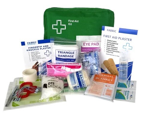 Premium Vehicle / Lone Worker Industrial First Aid Work Place Kit Soft Pack - DTS Medical