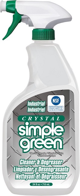 Simple Green Industrial Cleaner and Degreaser, Concentrated, 24 oz Bottle, 12/Carton