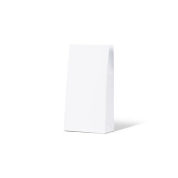 White Medium Coloured Gift Paper Bag - Bee Dee