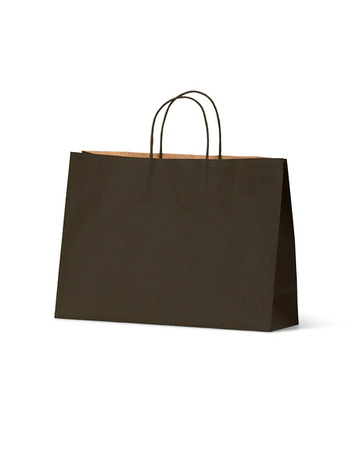 Budget Black Kraft Paper - Small BTQ - 250/ctn - Bee Dee