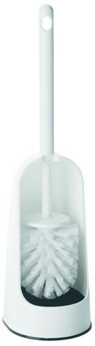 Clean Line Toilet Tidy Set - White, Plastic - Matthews