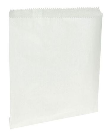 Confectionery Paper Bag #6 - White, 235mm x 270mm, 40gsm   - Matthews