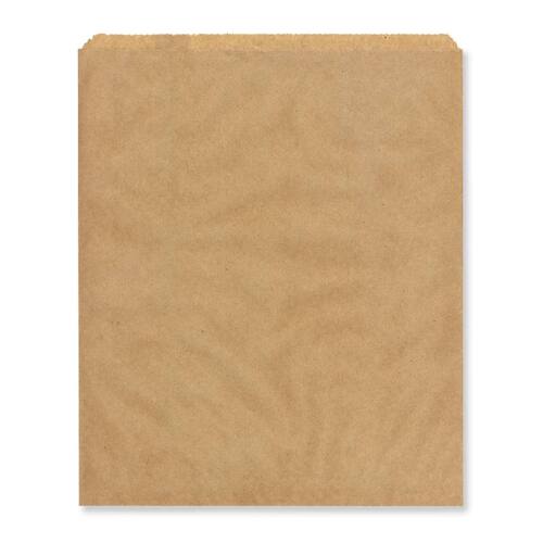 # 6'' Flat Brown Bag 50gsm (290x235)  Pack 500 - Gratpak