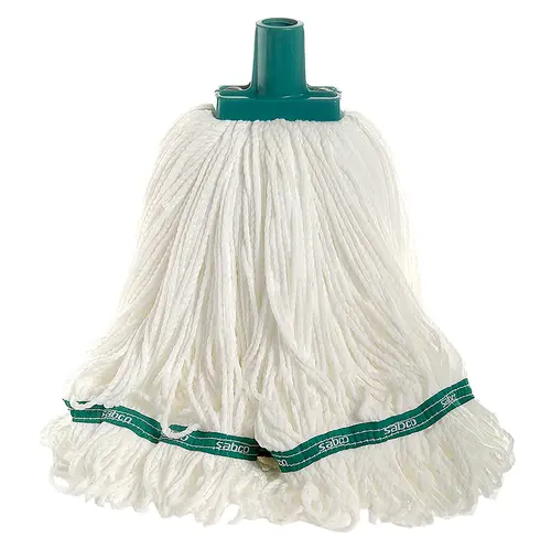 Sabco 350G Microfibre  Round Mop Head  Green