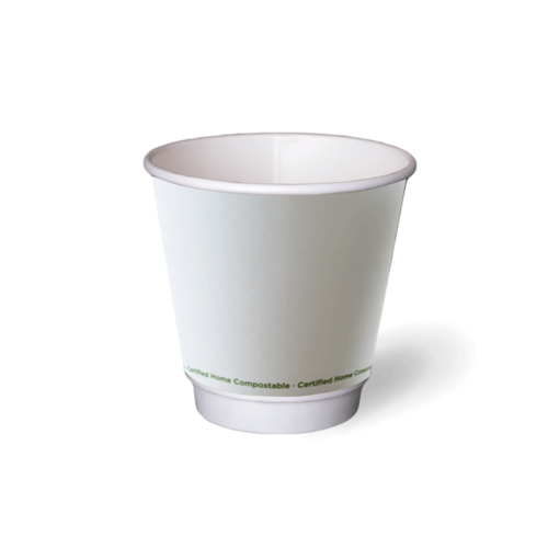 SDWHC 8oz SQUAT BL WHITE Aqueous White 89 - Detpak